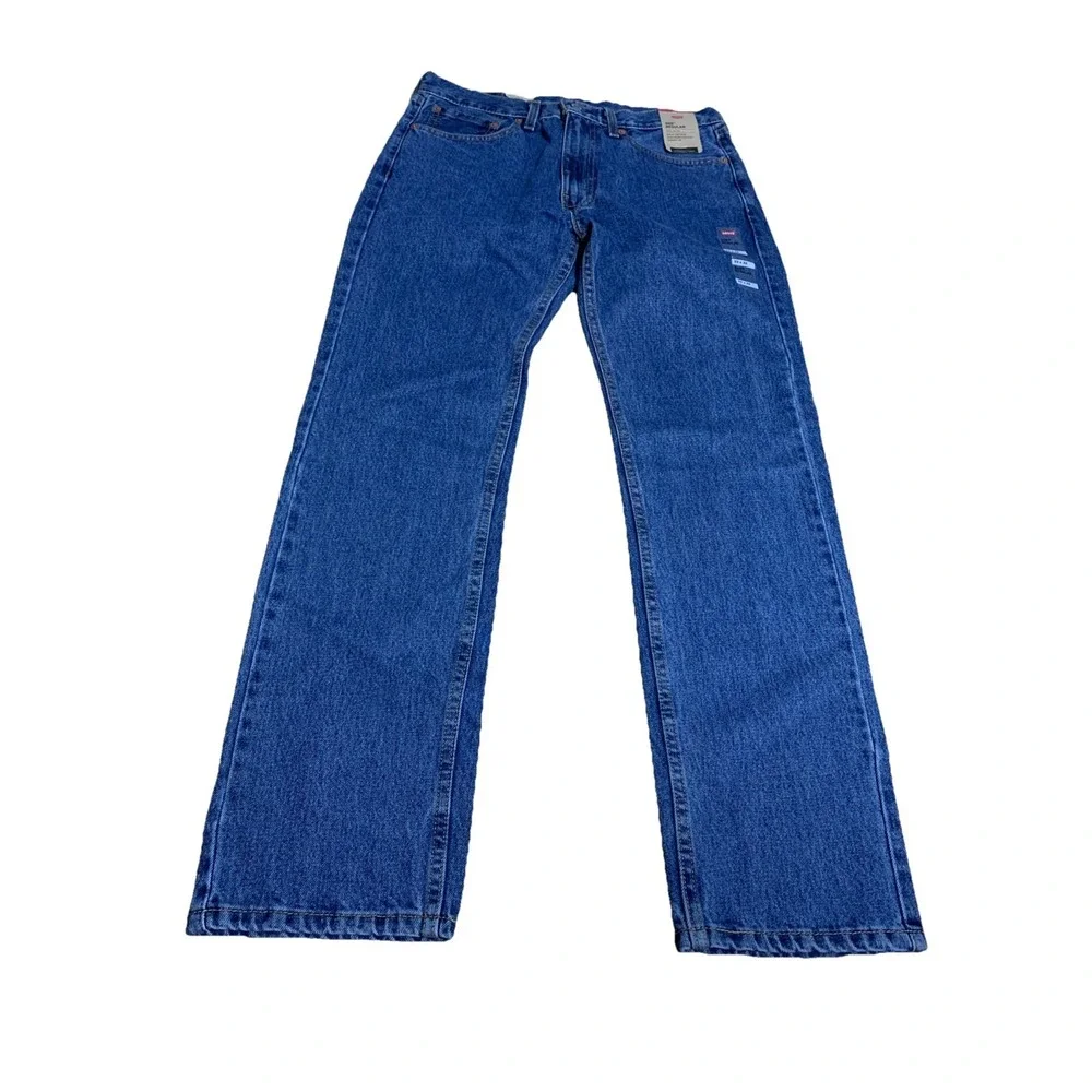 Levis 505 Jeans Mens Size 33x32 Regular Fit Straight Leg‎ 100% Cotton